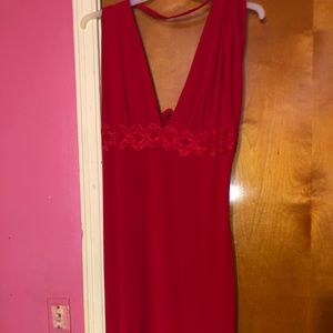 COPY - Moda International Red Dress